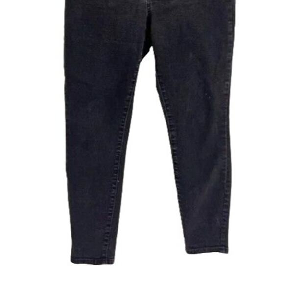 NWT Everlane The Authentic Classic Stretch High Rise Skinny Ankle Jean 25 Black - Picture 4 of 15